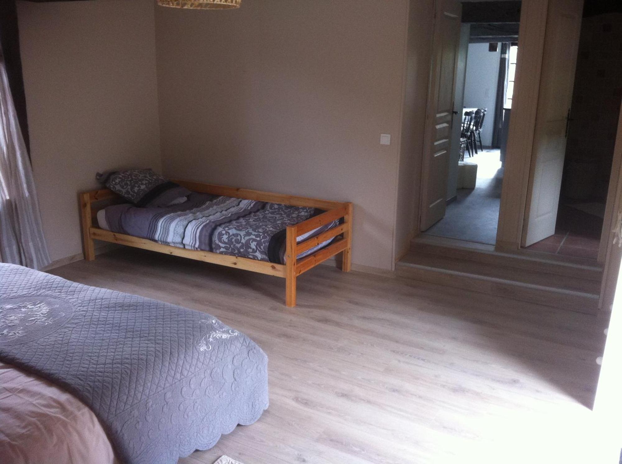 Bed and Breakfast Le Champ Des Possibles Manerbe Zimmer foto