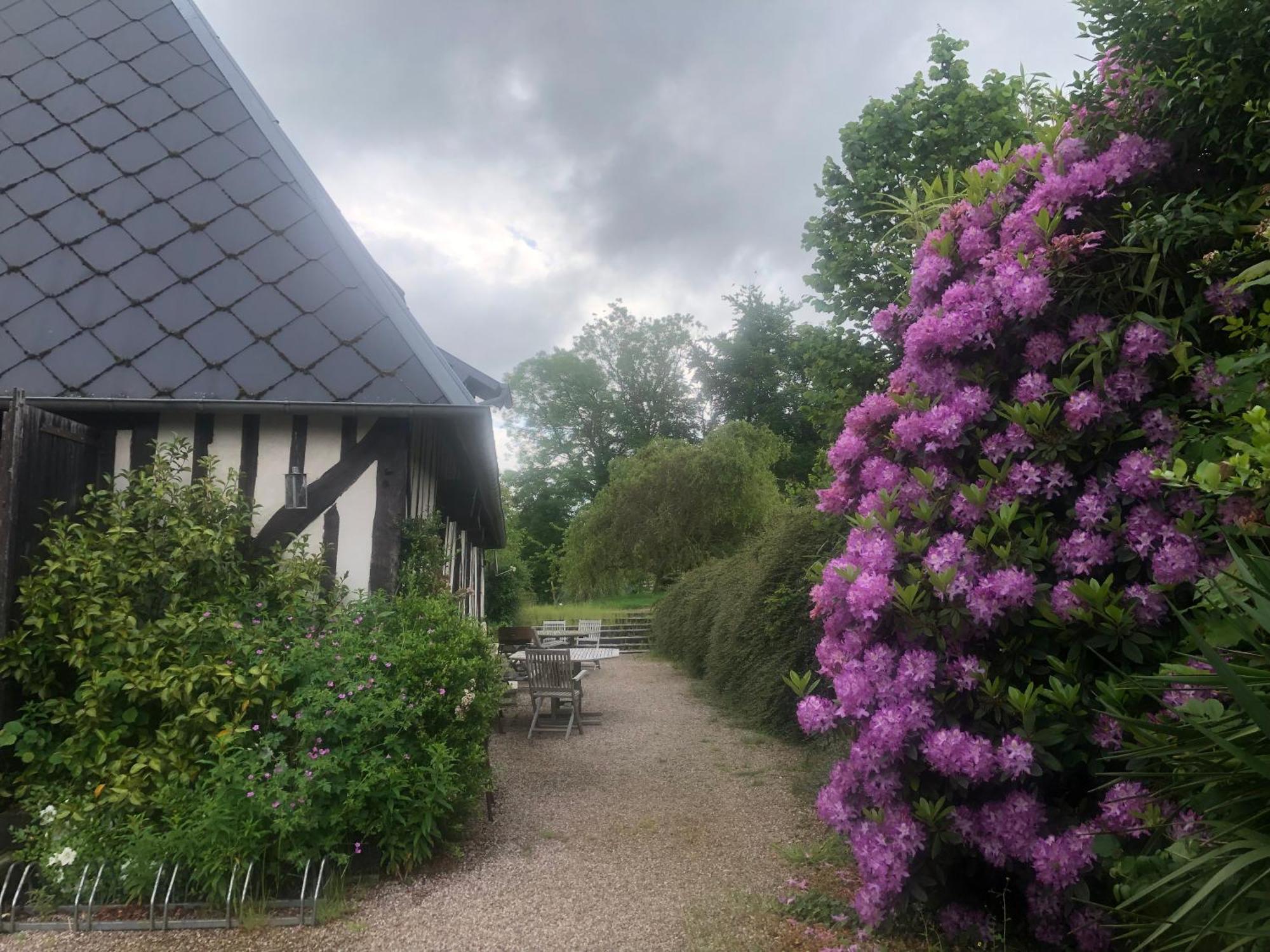 Bed and Breakfast Le Champ Des Possibles Manerbe Exterior foto